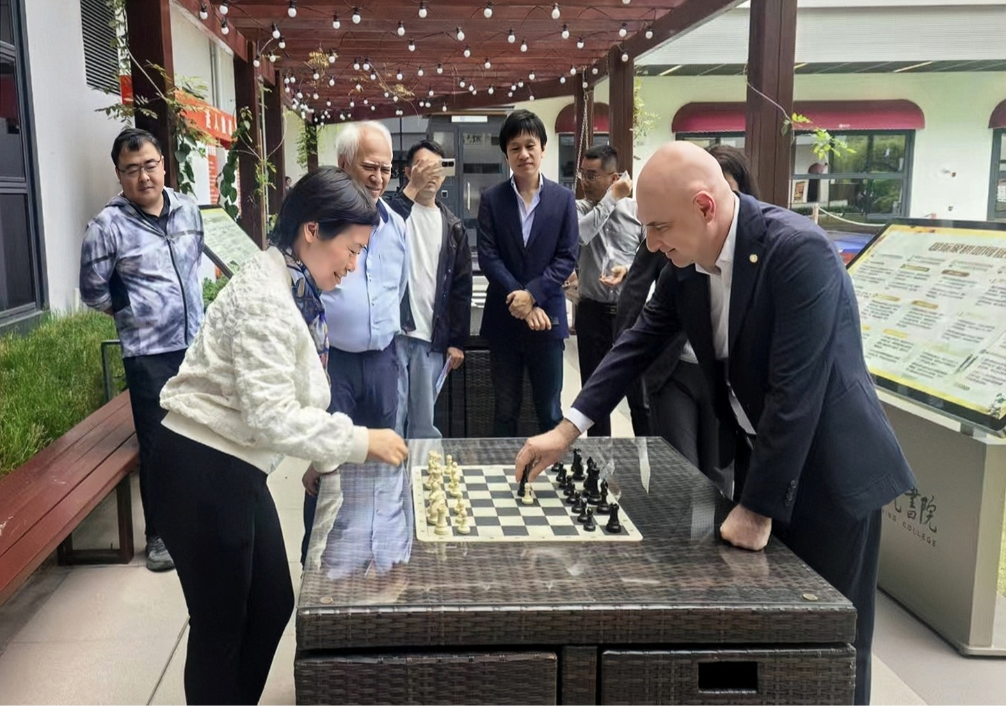 世界国际象棋联合会赛事训练营会主席来访ug环球体育